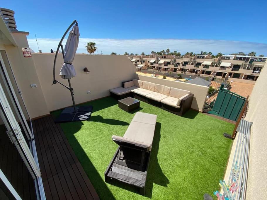 Cozy 2-Floor Apartment With Pool - Casa Nivaria Costa del Silencio Exterior foto